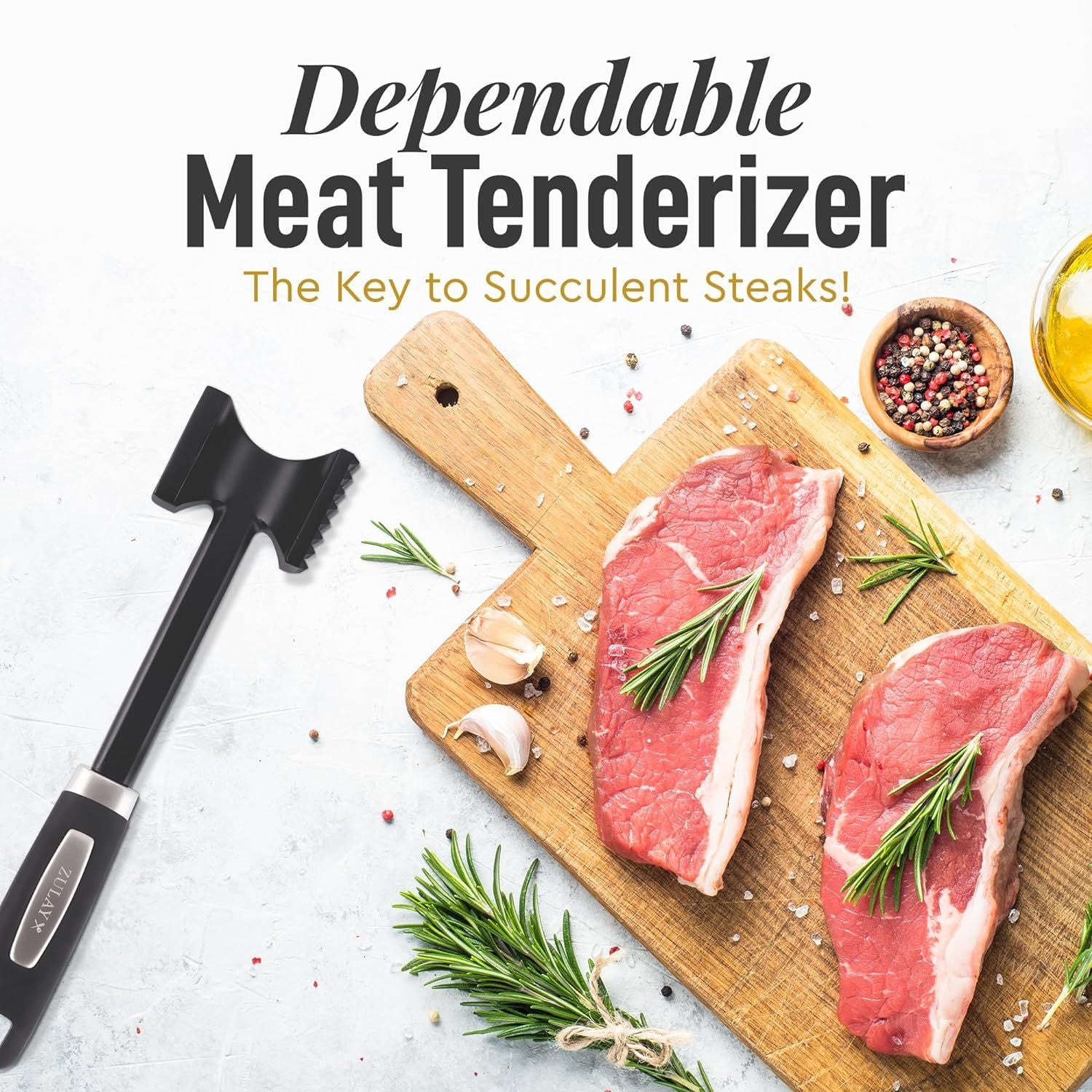 Dependable Meat Tenderizer by Zulay Kitchen