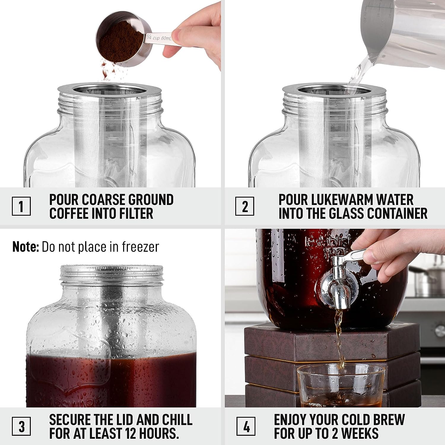 Effortless Cold Brew at Home by Zulay Kitchen