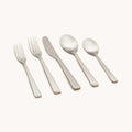 Flatware Set - 20 Pieces - Brushed by Zulay Kitchen