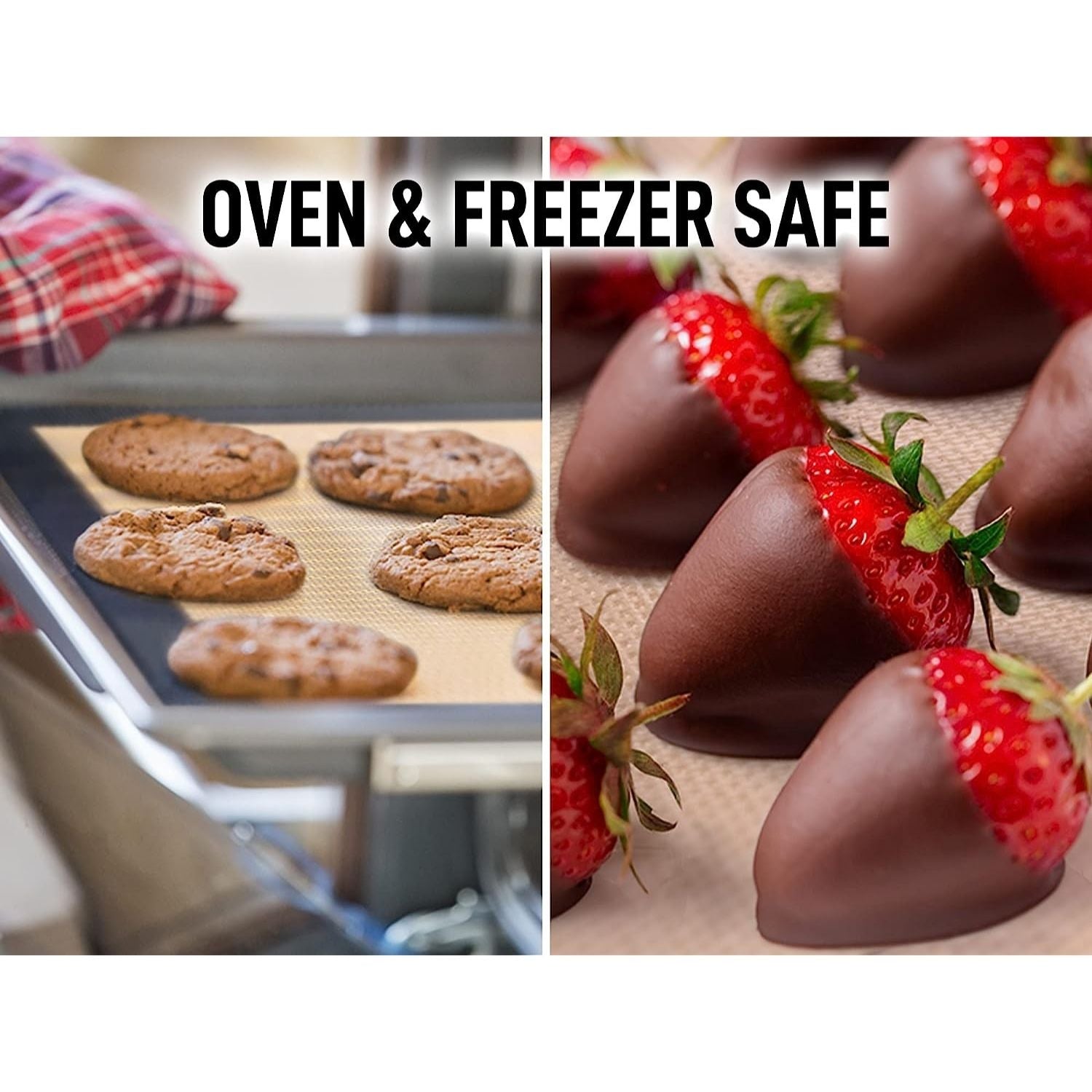 Oven and Freezer Safe Baking Mat Sheet by Zulay Kitchen