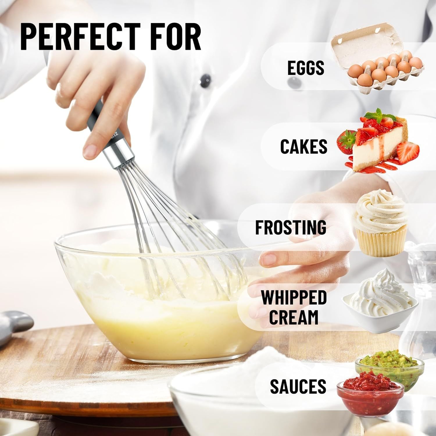 Perfect Whisk for Every Task by Zulay Kitchen