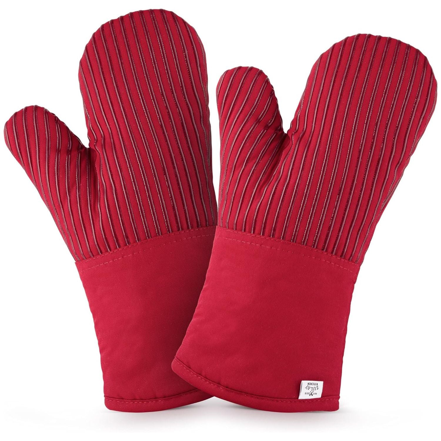 Professional Heat-Resistant Oven Mitts by Zulay Kitchen