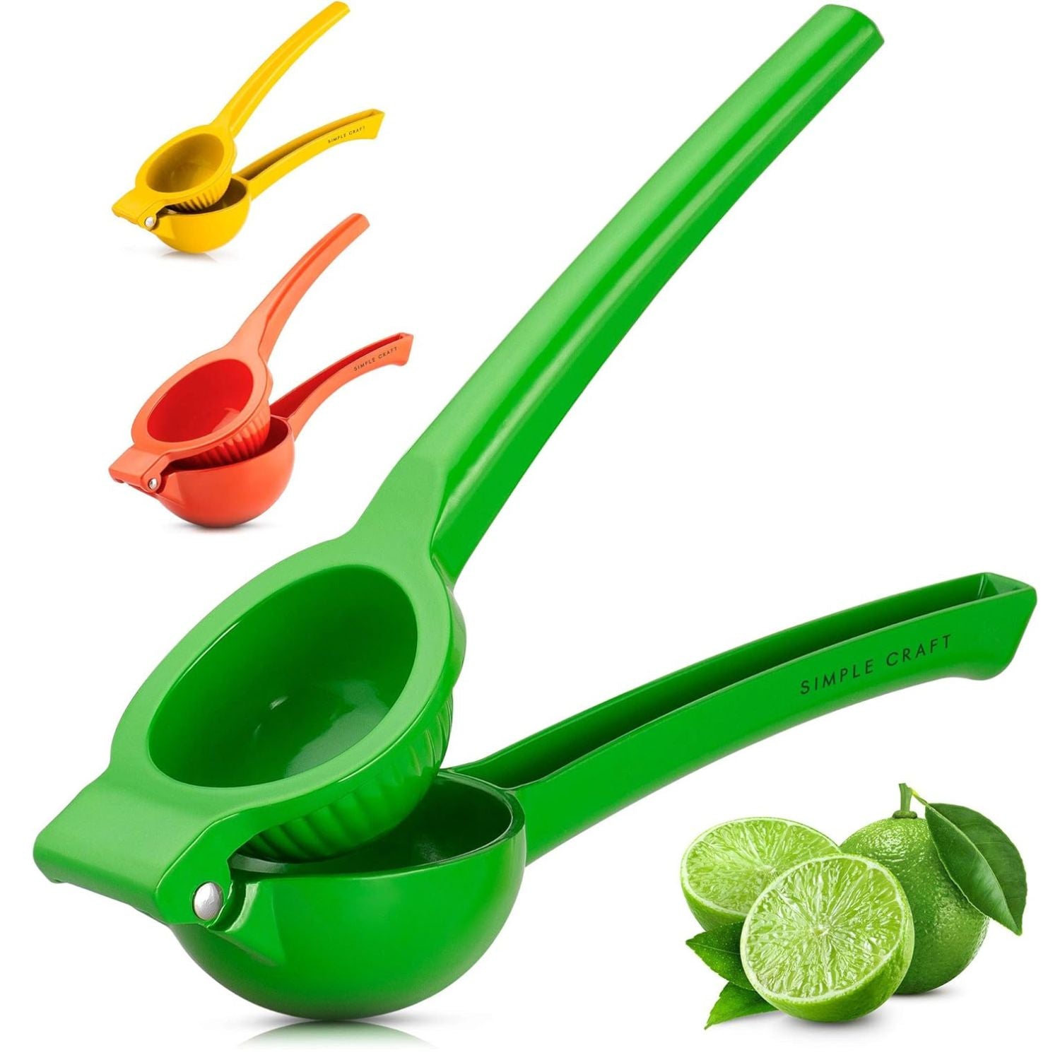 Simple Craft Lemon Squeezer - Single Bowl Green by Zulay Kitchen