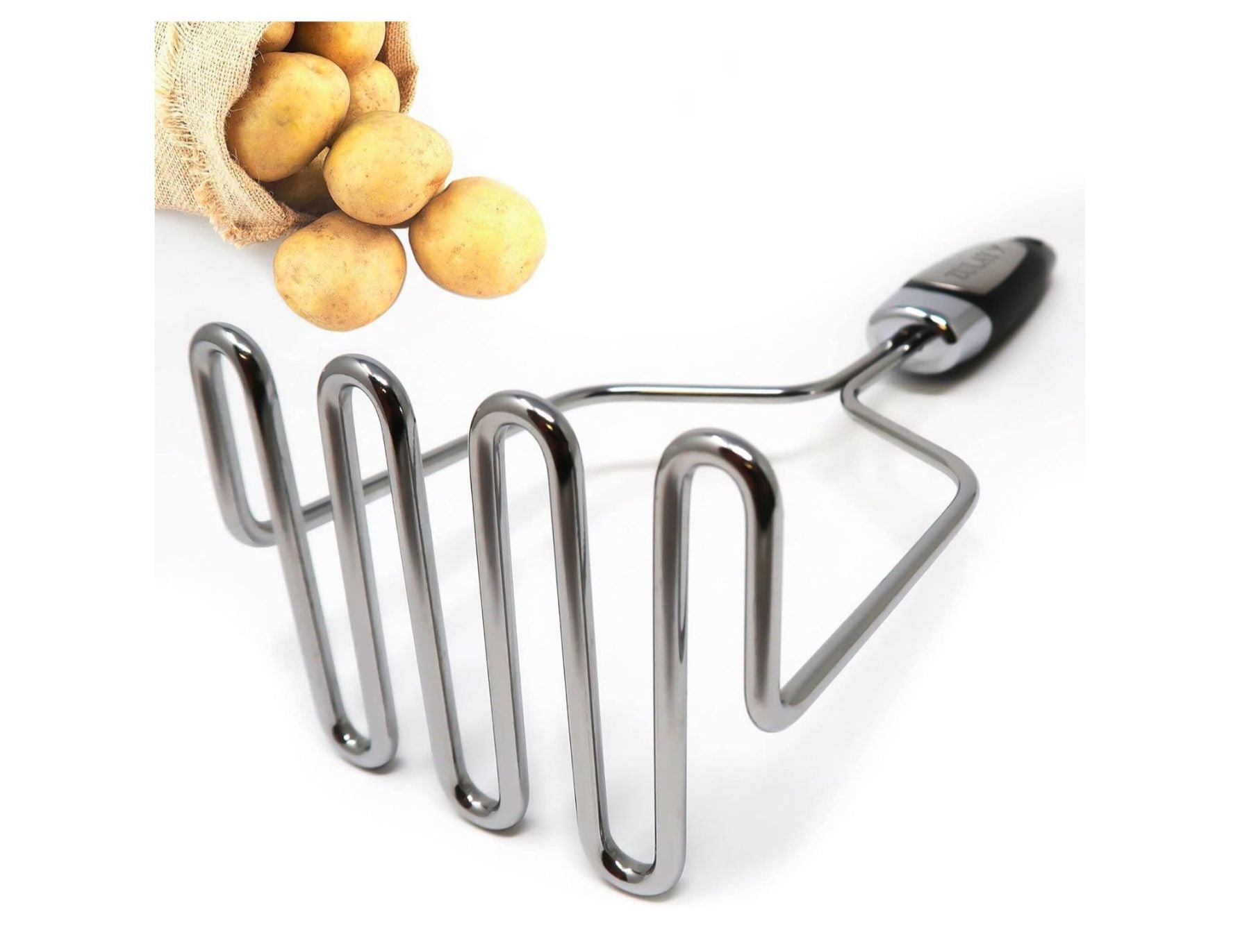 New Stainless Steel Potato Masher Tool Kitchen Bar Potatoes