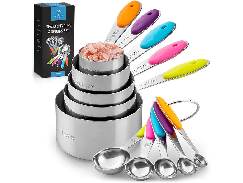 10 Piece Measuring Spoon Set - PureBulk, Inc.