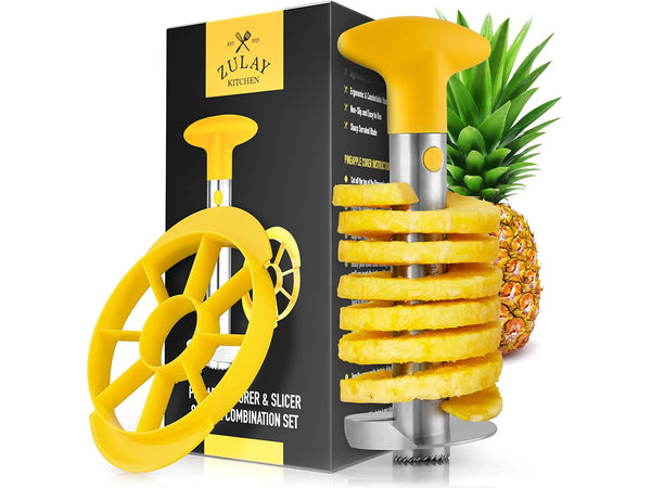 Ratcheting Pineapple Corer & Slicer