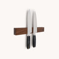 Wood Magnet Knife Strip - Walnut by Zulay Kitchen