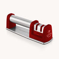 Knife Sharpener (2-Stage) - Dark Red by Zulay Kitchen