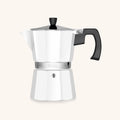 Moka Pot Espresso Maker - 3 Cup White by Zulay Kitchen