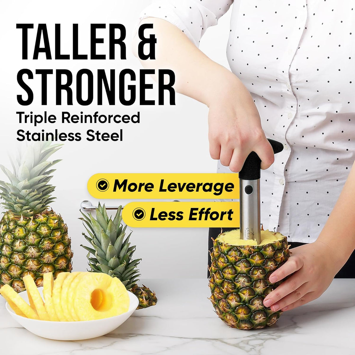 Pineapple Corer - Effortless De-Core Tool