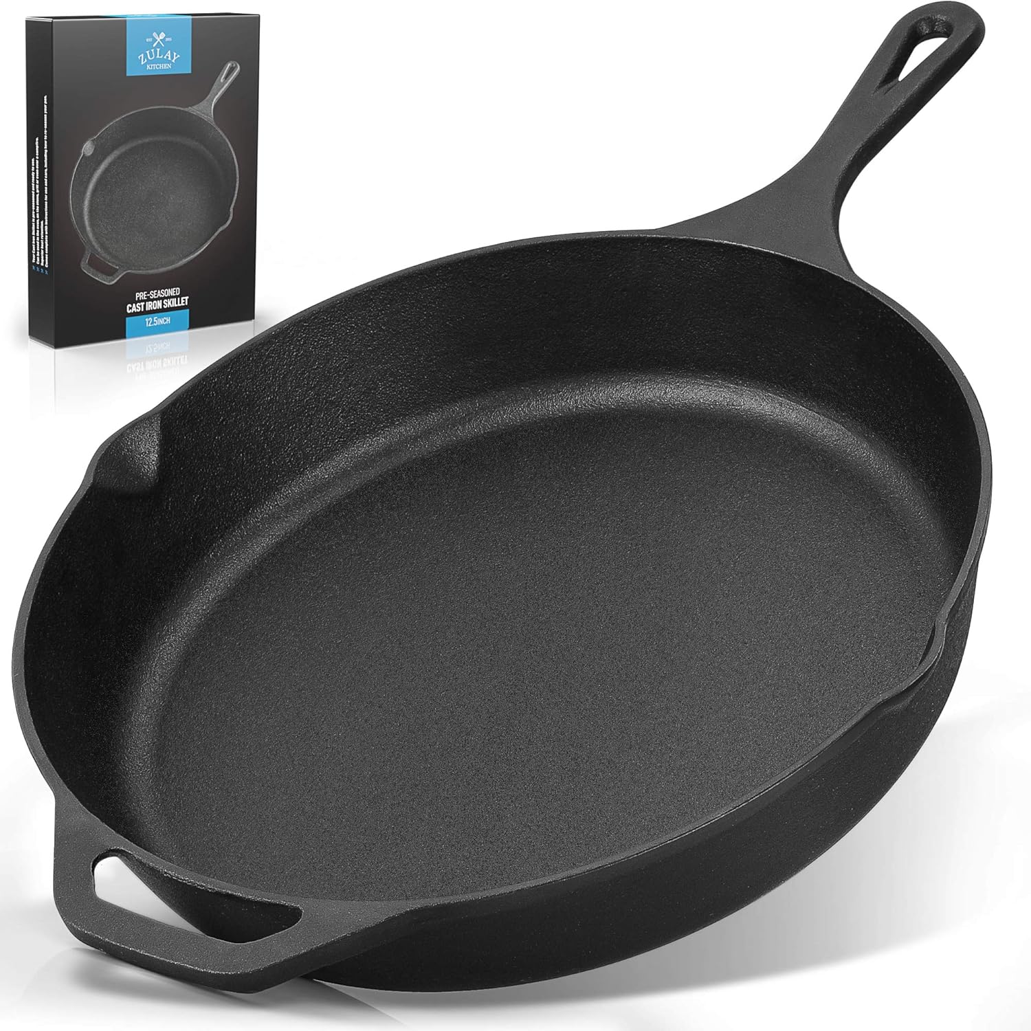 CAST IRON SKILLETS 12 INCHES