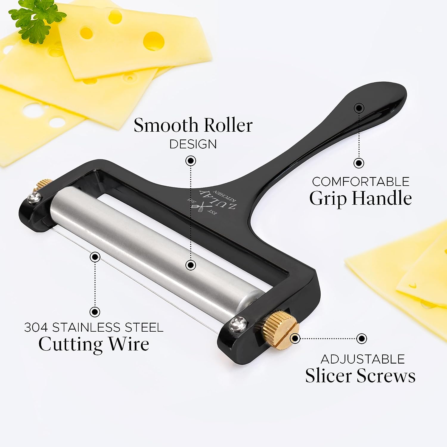 2-in-1 Adjustable Cheese Slicer