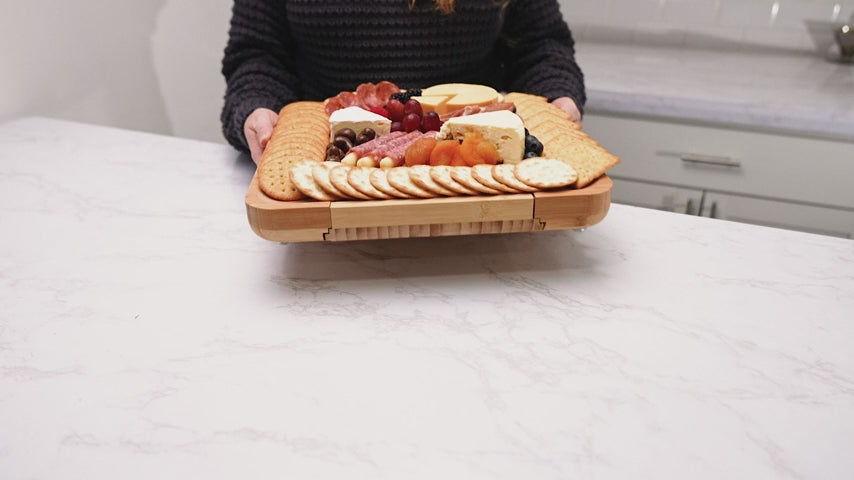Bamboo Cheese Board Set Online  Zulay Kitchen - Save Big Today
