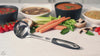 ZK Soup Ladle SS Black Handle by Zulay Kitchen