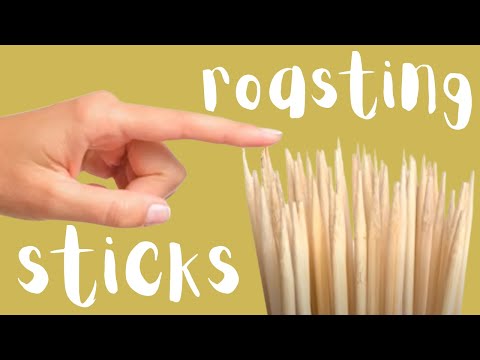 Bamboo Roasting Sticks by Zulay Kitchen