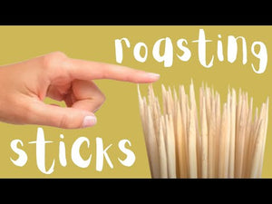 Extra Long Bamboo Roasting Sticks | Zulay Kitchen