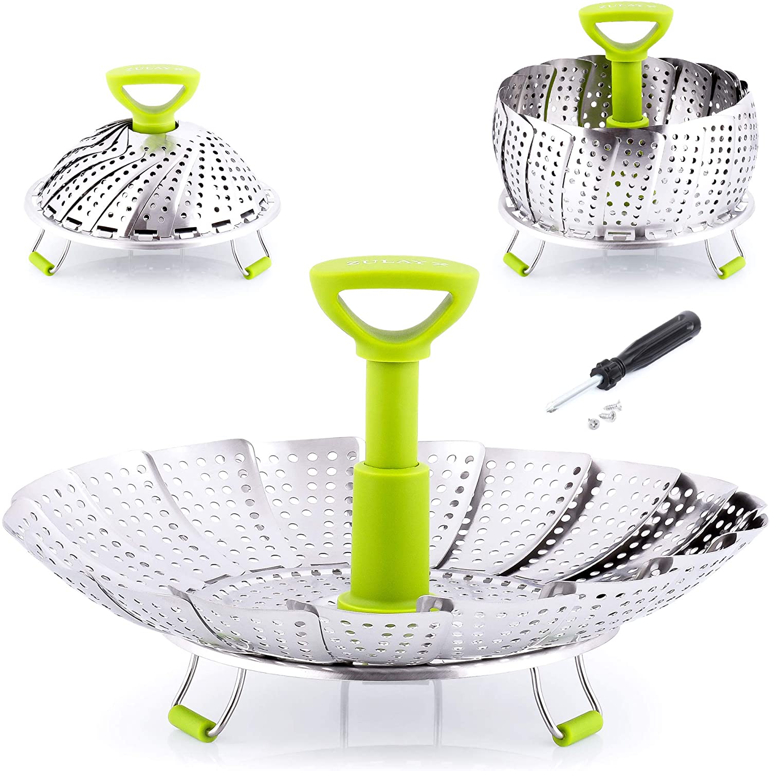 Vegetable Steamer Basket for Cooking Stainless Steel Baby Food
