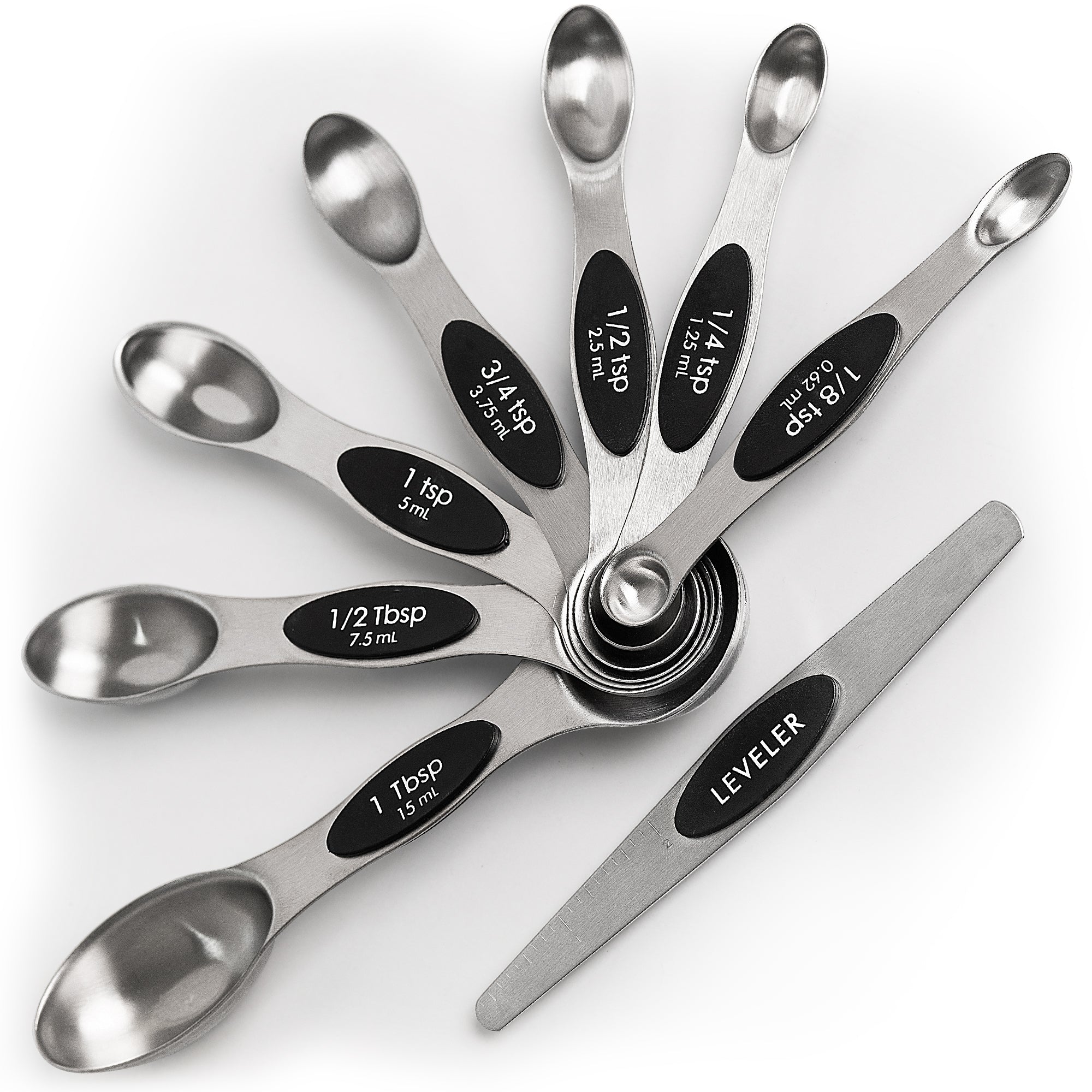 Single 3/4 Teaspoon (tsp) Measuring Spoon, Heavy-Duty Stainless Steel,  Narrow, Long Handle Design Fits in Spice Jar, Set of One 3/4 Tea Spoon