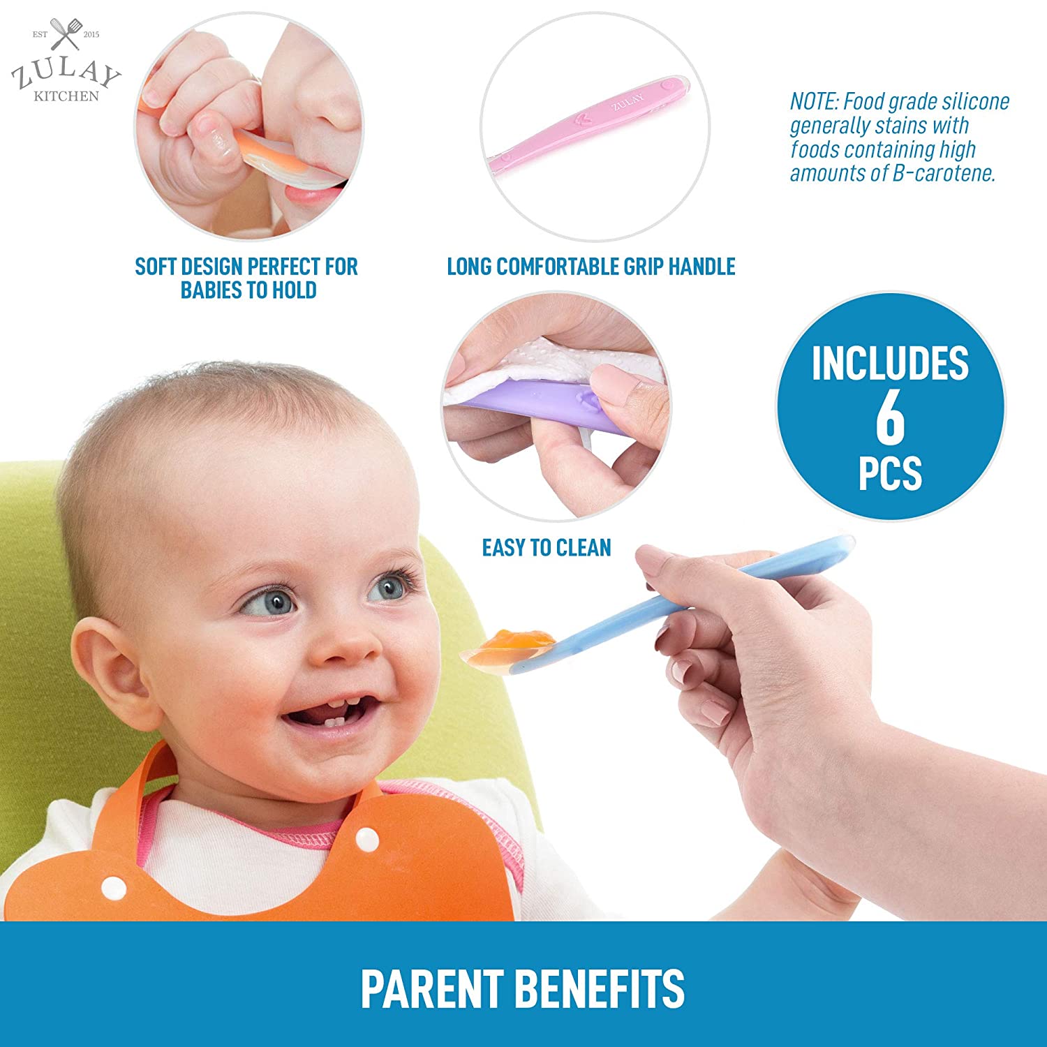 Silicone Spoons – Baby Shoppe