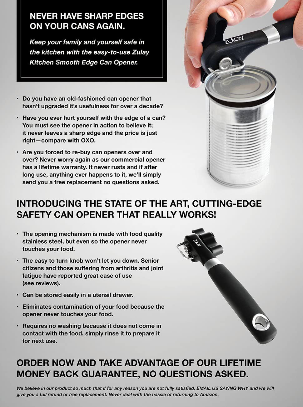 Best quality can opener and can opener