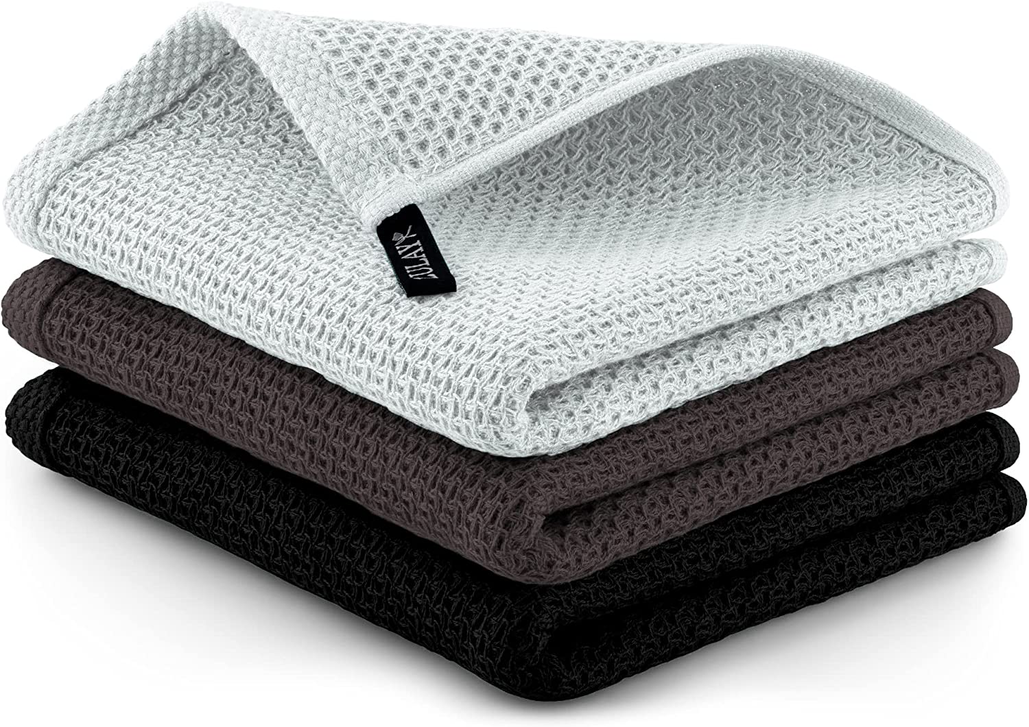 Bloomingville Cotton Waffle Weave Kitchen Towels